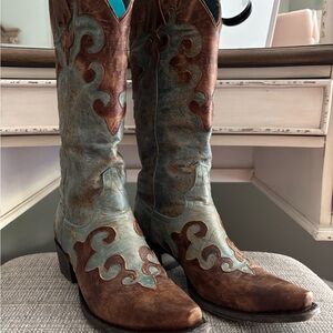 🤎 EUC Lane Cowboy Boots